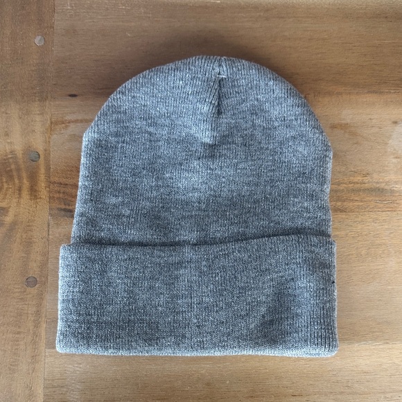 K Pop Demon Hunters Huntr X Gray Knit Beanie - Picture 2 of 3